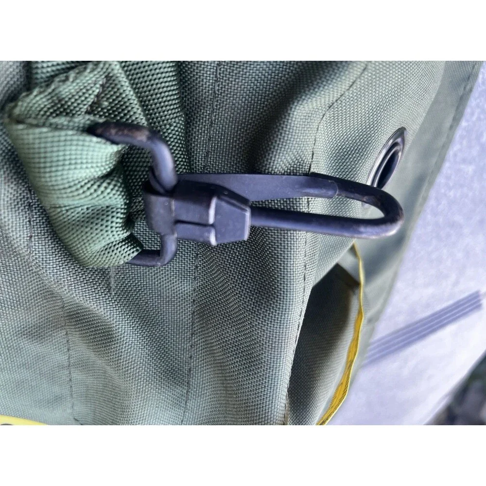 1990s US Military OD Green Sea Bag Backpack Duffel Camping Travel Surplus GI